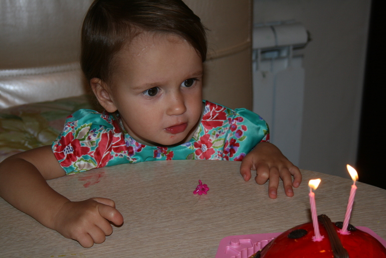 Нюсе 2 годика