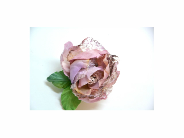 Вeсeнниe цвeты и ободок ( кожа/шёлк)  ,2014