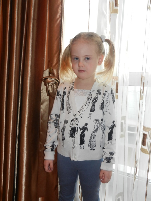 Кофточка для доченьки ("переделкино")