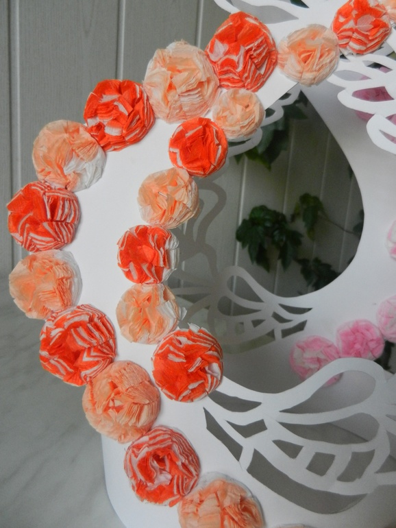 Объёмная открытка для воспитателей на 8 марта.