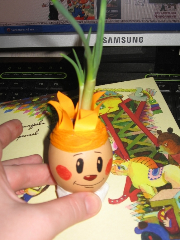 Поделка в сад на экологическую тему