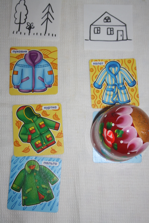 Одежда. День 1. Дом и улица.