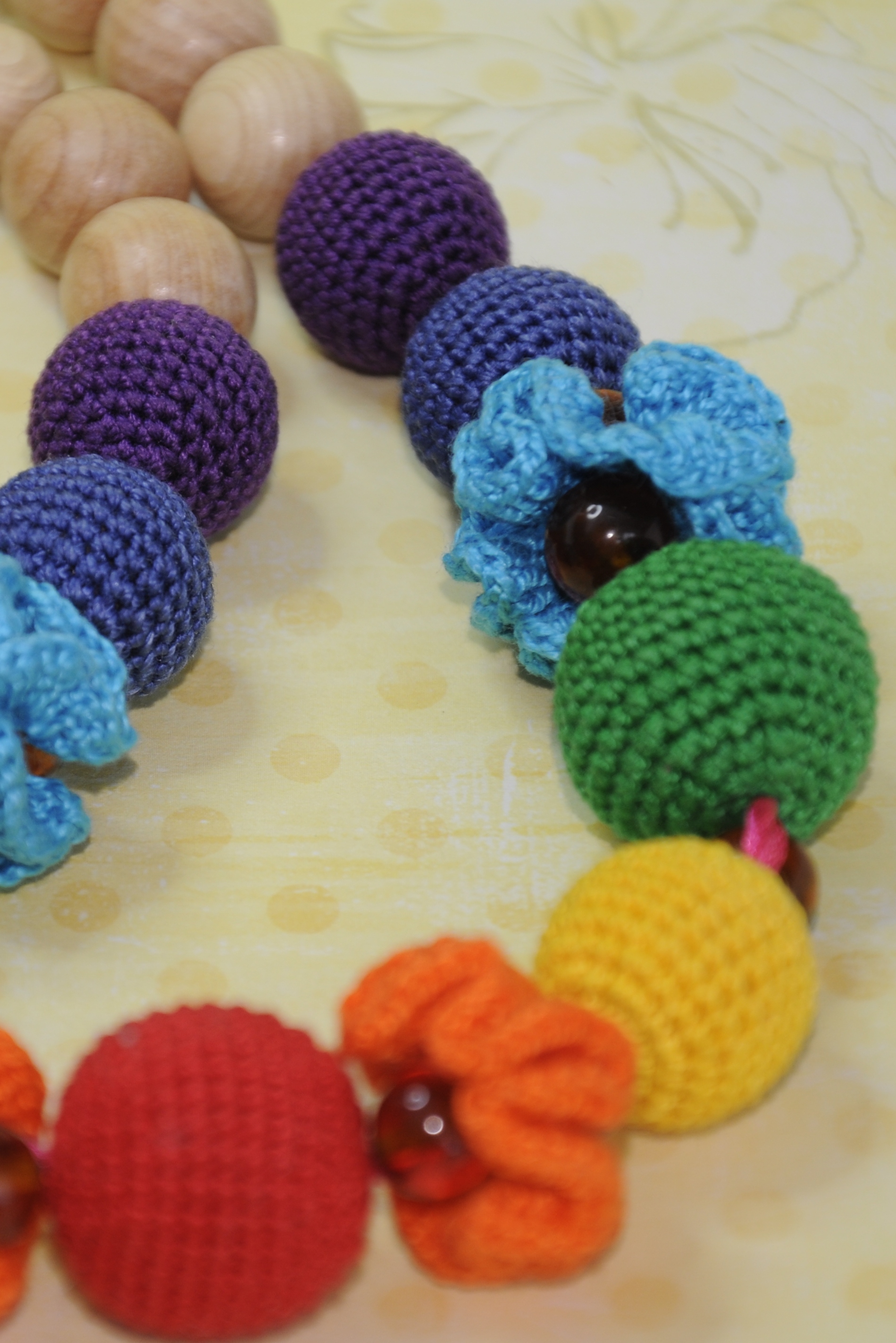 Слингобусы "Янтарная радуга"