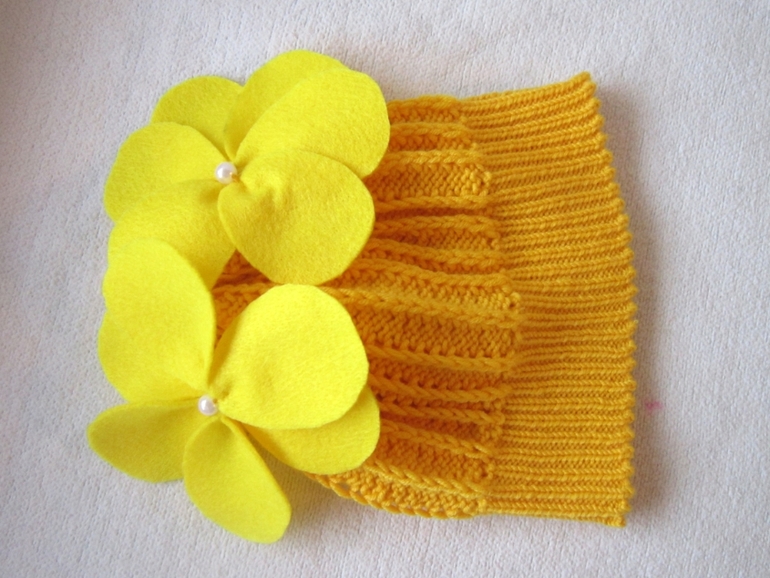 Шапочка Весеннее солнышко )