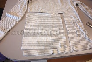 Для тех у кого девочка, а у мамы есть две ненужные кофточки