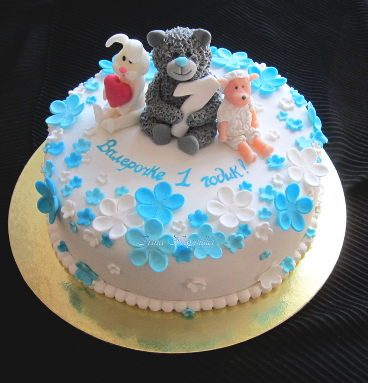 Детский тортик на годик