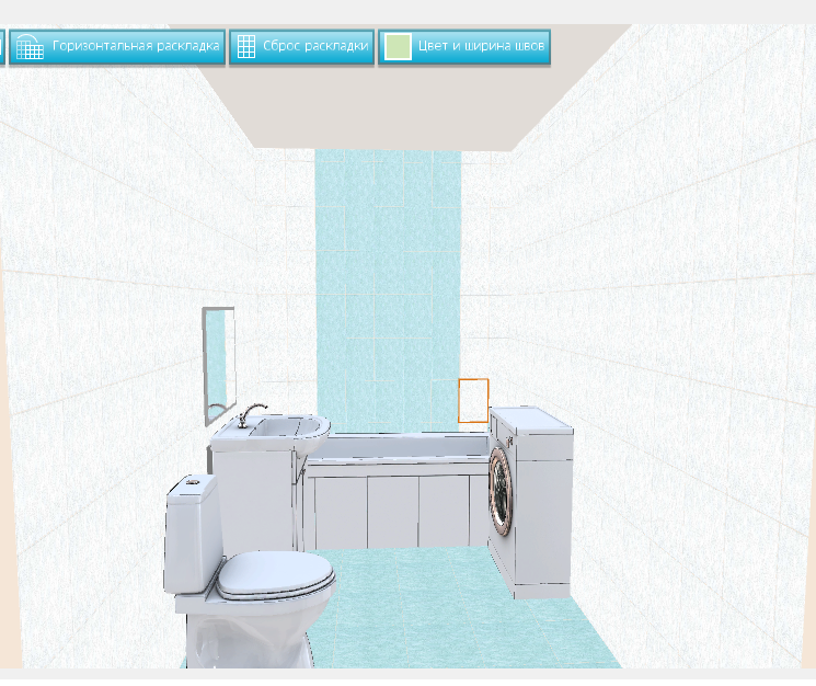 Прошу помощи. Раскладка плитки в ванной.