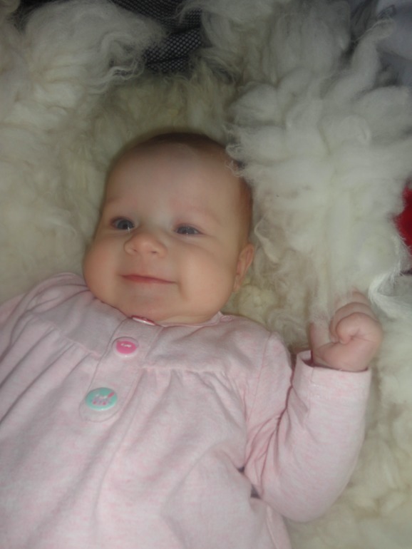 Вероничке 4 месяца