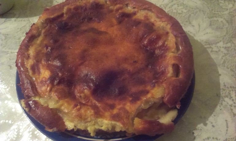 Перина из яблок!