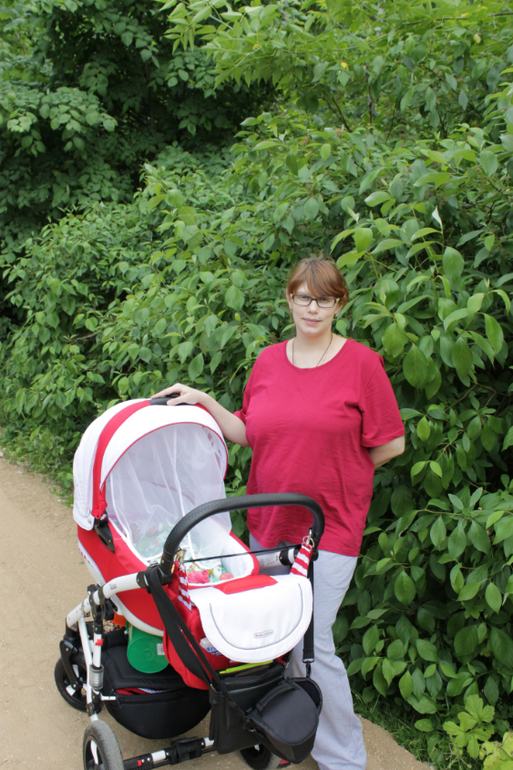 Первая долгая прогулка :)