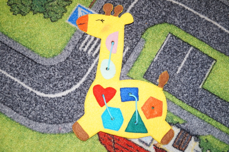 Развивающие пособия из фетра.