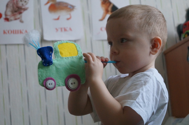 Развивающие пособия из фетра.