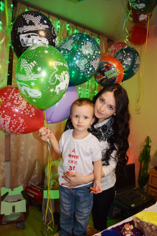 Нашему мальчику 3 годика!!!!