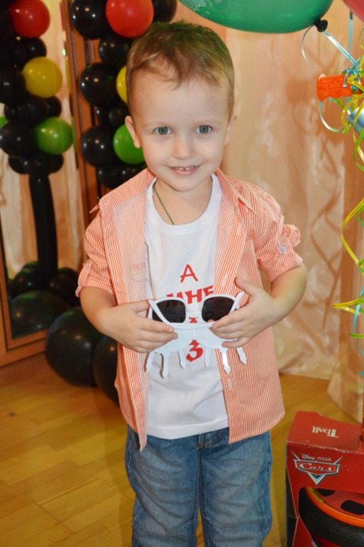 Нашему мальчику 3 годика!!!!