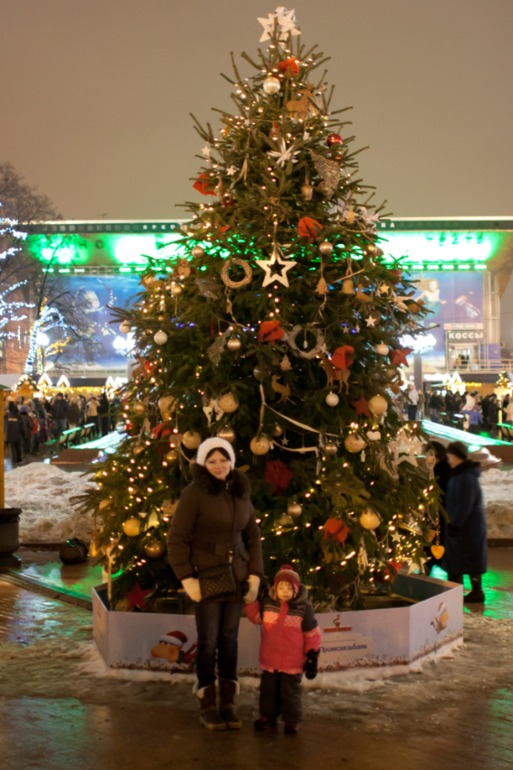 Новогодняя Москва