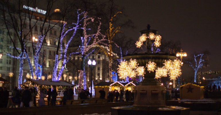 Новогодняя Москва