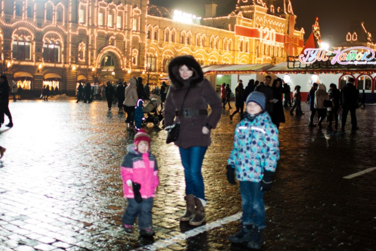 Новогодняя Москва