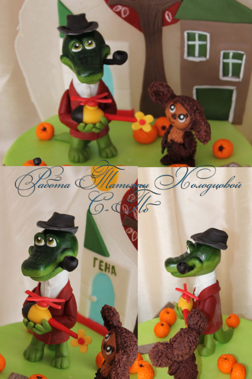 Чебурашка,Гена и Шапокляк