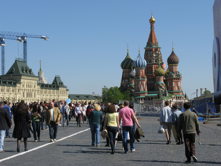 9 мая Красная площадь.