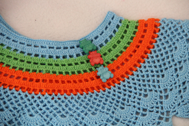 Ажурная туника.