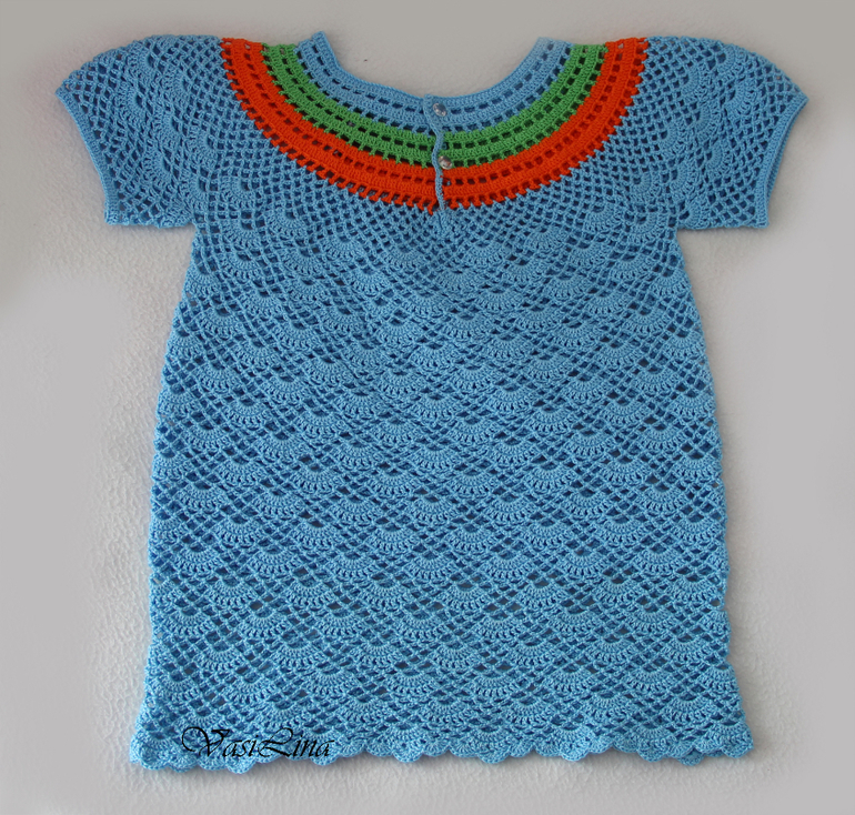 Ажурная туника.