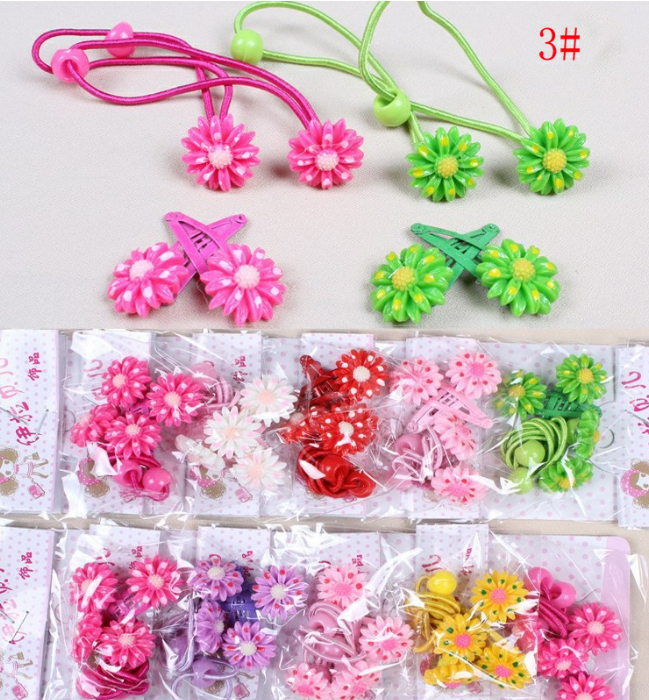 наборы 5 видов: 2 заколки и 2 резинки-цена 60 руб! кому чего?