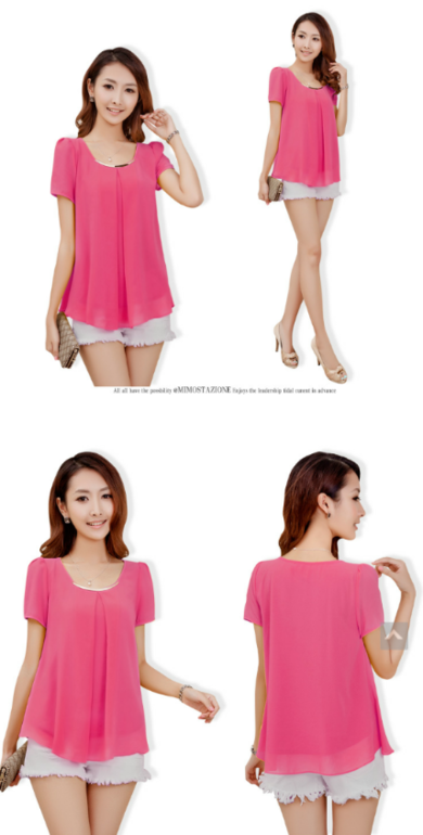 шифоновые блузки, цена 450 руб! сразу на ваш адрес!