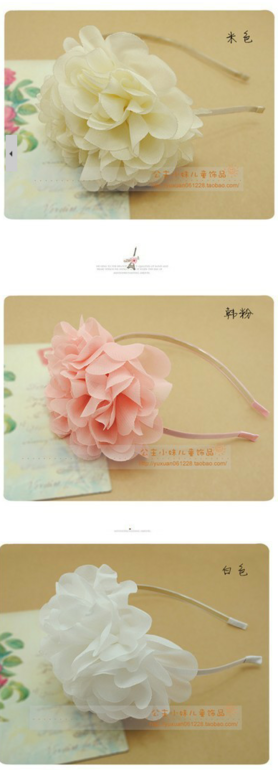 нежные цветочные ободочки, цена 85 руб!