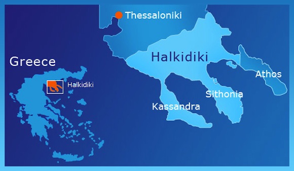 Греция, Халкидики, сентябрь 21 ночь 2+1(3)