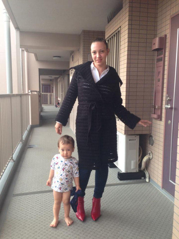 Пальто черное номер 2