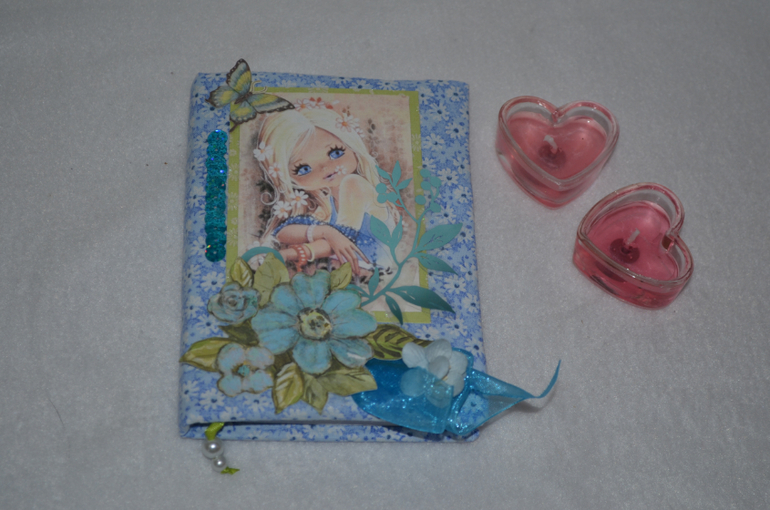 блокнот голубоглазка