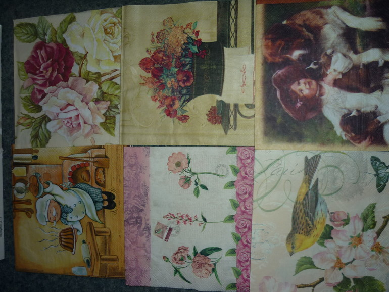 Мой приход бумаги и салфеток