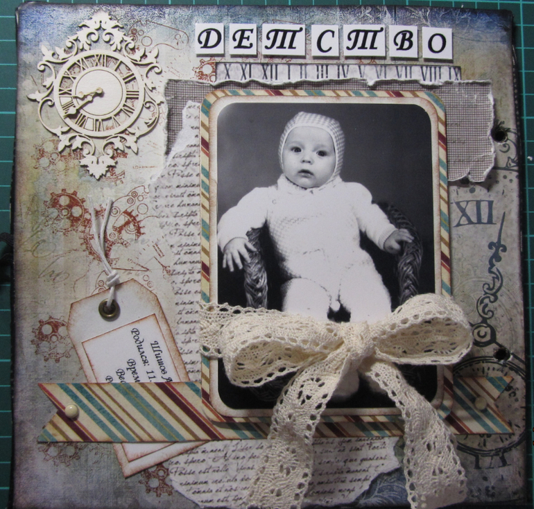 Мой первый опыт в скрапбукинге)