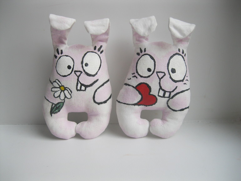 Зайчики и котики ))))