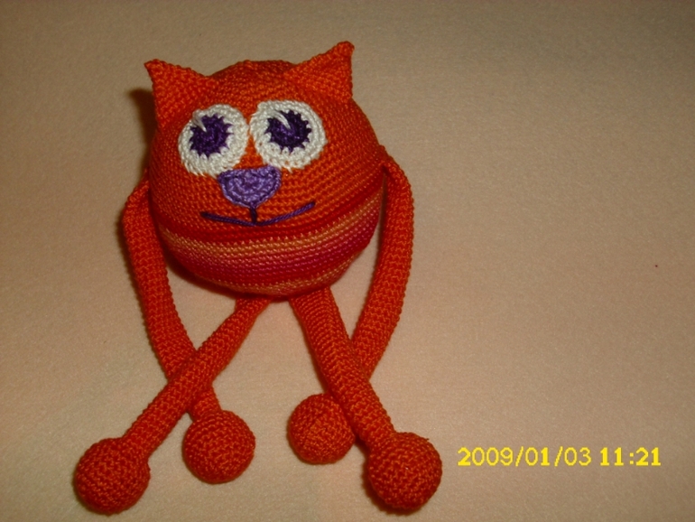 погремушка кот