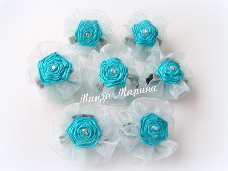 Заколочки крабики и подарочки заказчицам