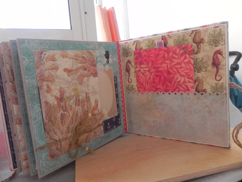 Альбом о путешествии на море.