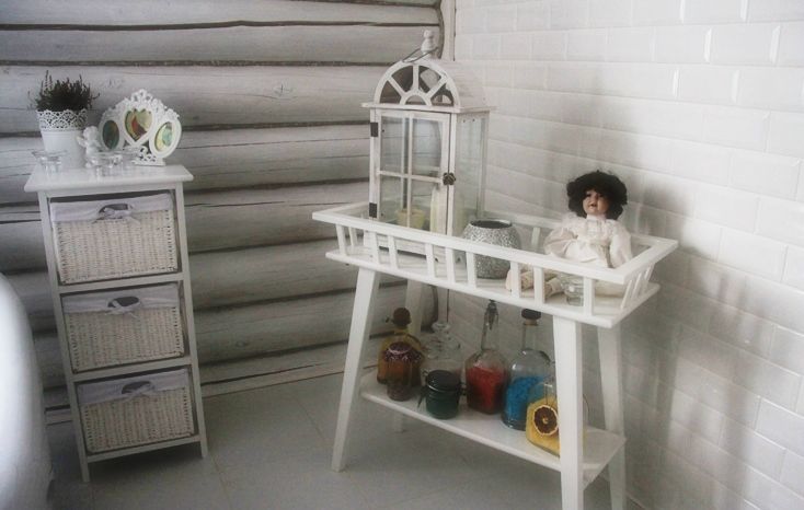 Хранение в ванной. Эконом вариант)