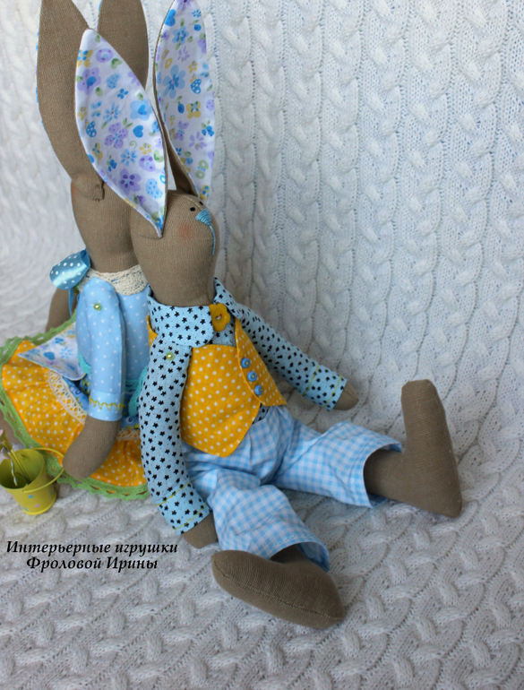 Зайцы весенние