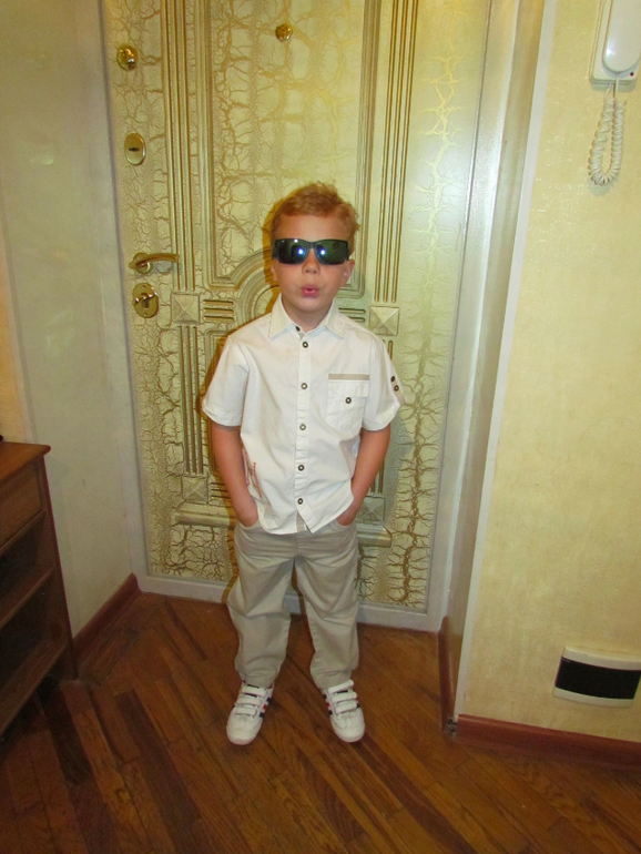 Моему малявке на выпускной в дет сад