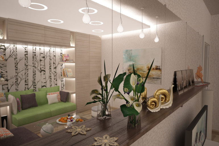 Правильный дизайн интерьера в индивидуальном режиме)