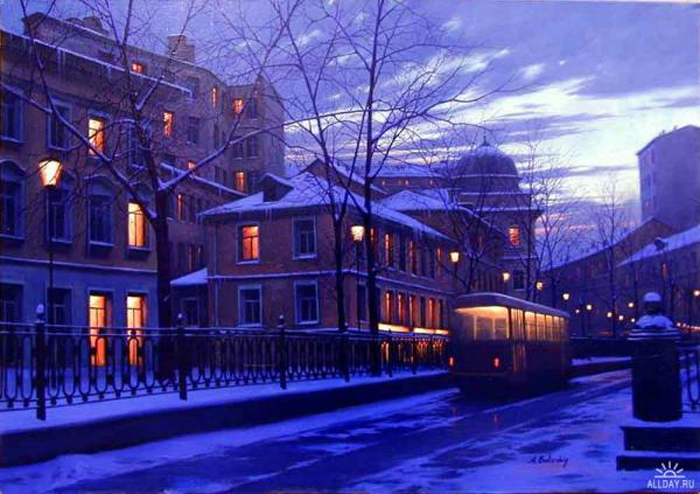 Жили в парке два трамвая: Клик и Трам.