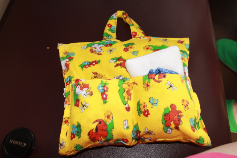 Игрушки в дорогу. Часть 1. Сумочка с играми.