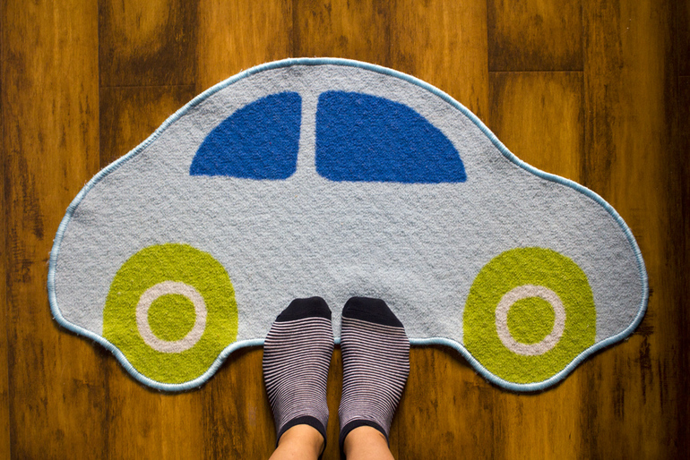 Home, sweet home. March, 4. Underfoot