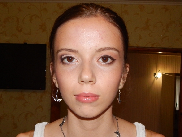 Пробные  макияжи  часть 2