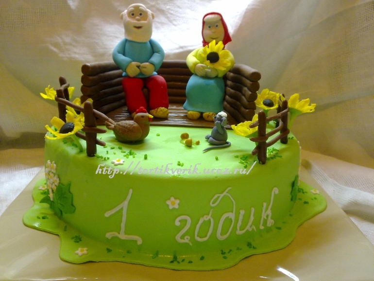 по мотивам "Курочки Ряба"