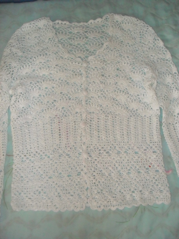 кофточка на лето