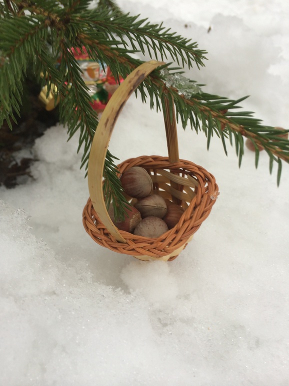 Рождественский пир лесных зверят