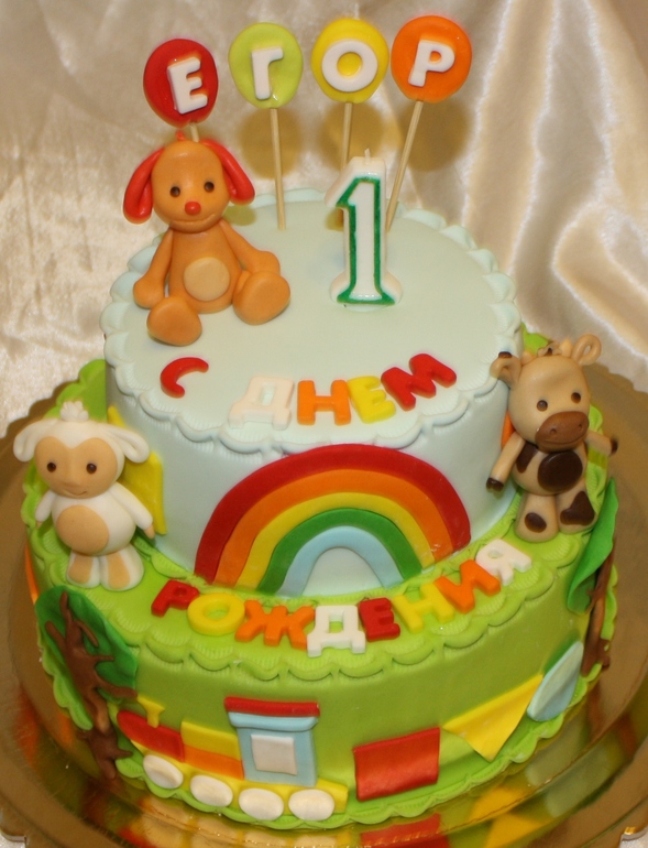 последние детские торты