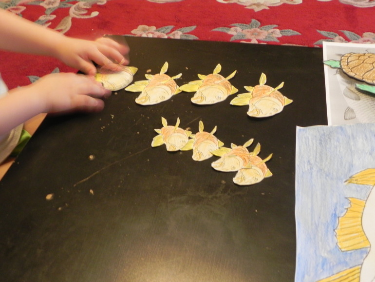 Наш мини-ТД "рыбка Карпик"